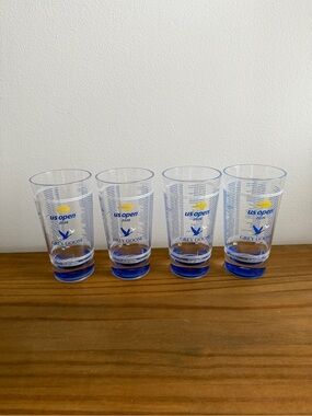 2026 US Open Tennis Grey Goose Honey Deuce Set Of 4 (Four) Souvenir Cups